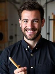 Portrait d'Antoine, musicien percussionniste et professeur d'éveil musical dynamique.